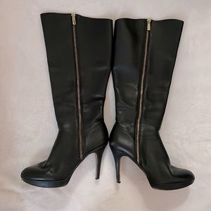 Vince Camuto Black Wide calf leather boot